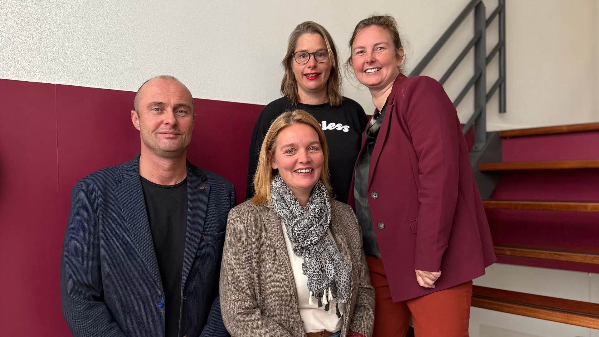 Medewerkers van de afdeling Inkoop van Frisius MC die betrokken zijn bij het project GDSN.